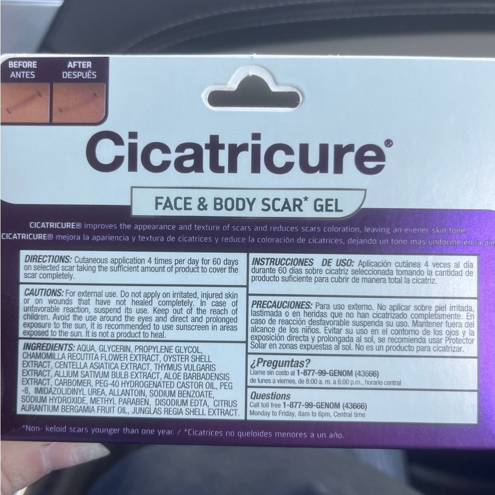 Face & Body Scar Gel - Purple - Picture 2 of 2